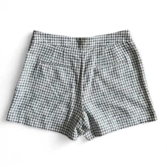 Ann Taylor Black and White High Waist Shorts - Picture 4 of 5